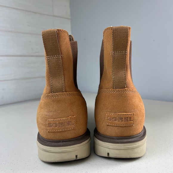 New Sorel Carson Chelsea Waterproof Boots US14 Brown chukka ankle main image 4